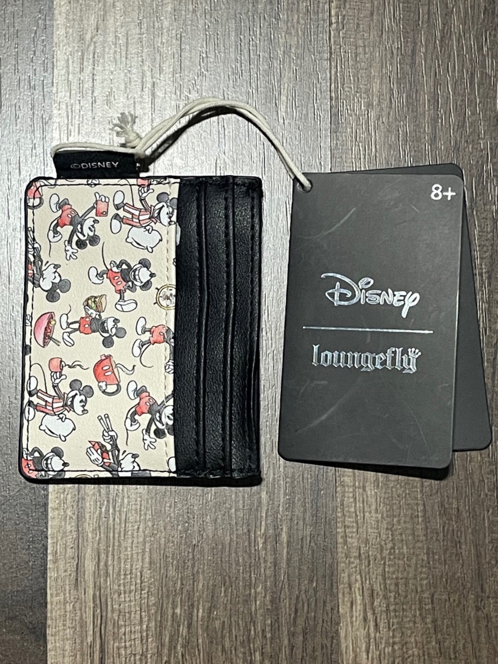 Disney Mickey Mouse Card Holder Wallet Loungfly